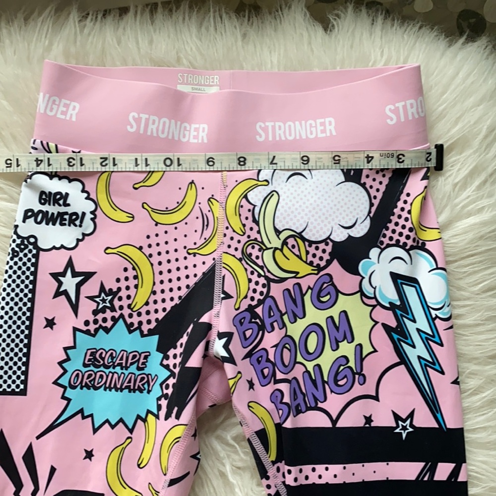 Stronger label matching leggings and sports bra